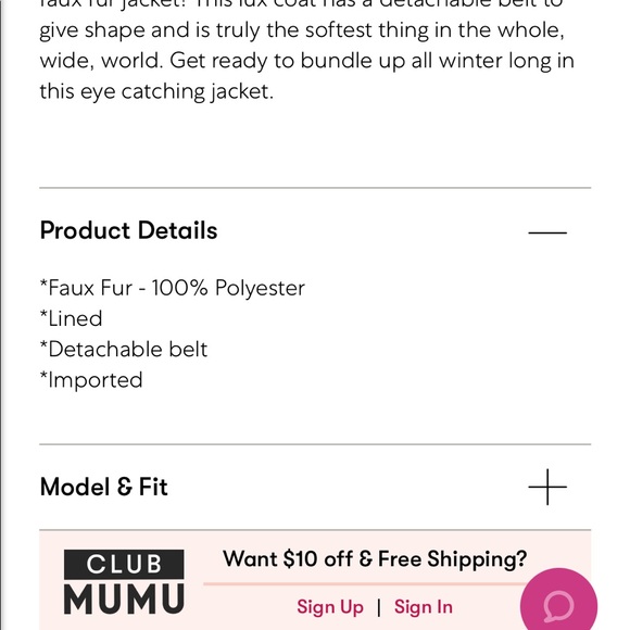 Show me your mumu Lolita faux fur - Picture 6 of 8